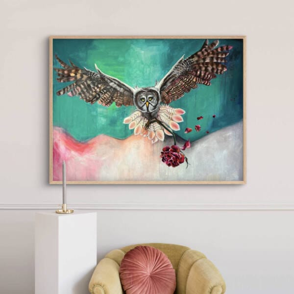 mythic owl artwork